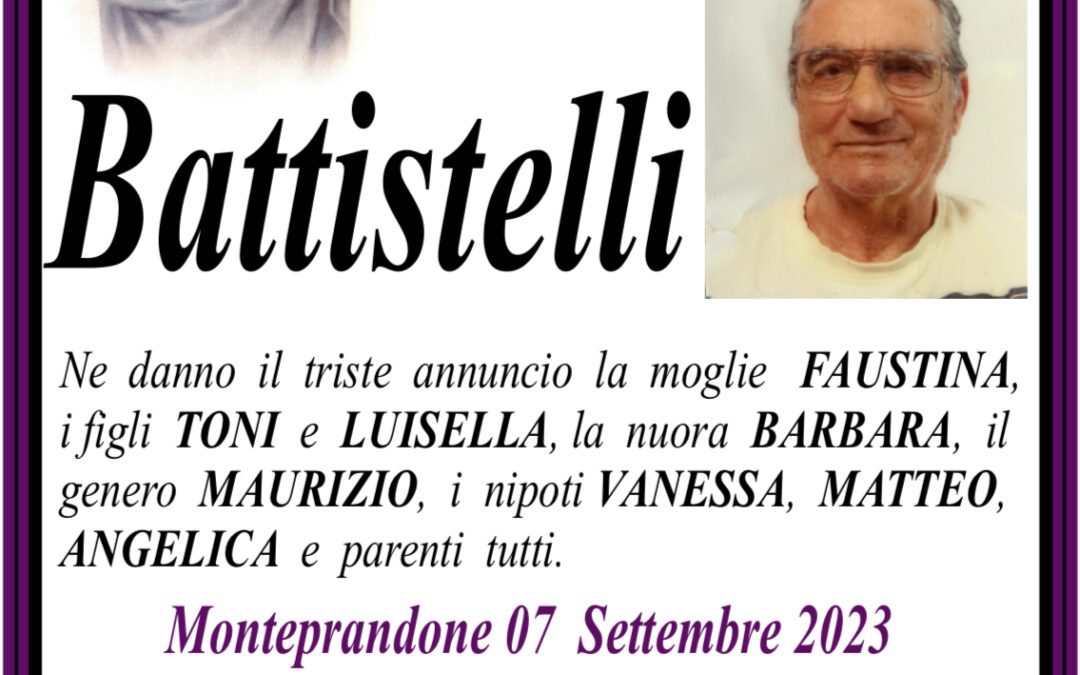 Egidio Battistelli