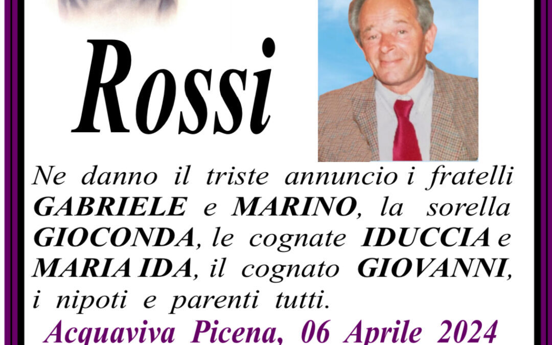 Rossi Giuseppe